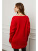 Plume Sweter "Azel" w kolorze czerwonym
