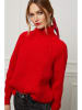 So Cachemire Wełniany sweter "Baby" w kolorze czerwonym