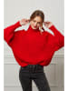 So Cachemire Wollpullover "Baby" in Rot