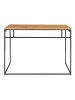 House Nordic Schreibtisch in Hellbraun - (B)100 x (H)75 x (T)45 cm