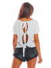 Awama Bluse in Weiß