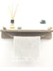 Scandinavia Concept Wandregal in Walnuss - (B)60 x (H)10 x (T)9 cm
