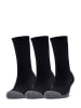 Under Armour Skarpety (3 pary) w kolorze czarnym