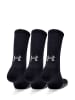 Under Armour Skarpety (3 pary) w kolorze czarnym
