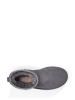 UGG Skórzane botki "Classic Mini II" w kolorze szarym