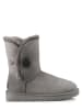 UGG Boots met lamsvacht "Bailey Button II" grijs