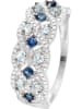 L'ARTISAN JOAILLIER Weißgold-Ring "Astéria" mit Diamanten