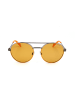 Polaroid Herren-Sonnenbrille in Silber/ Orange