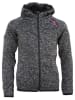 Peak Mountain Fleecejacke in Schwarz
