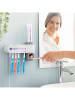 InnovaGoods Tandenborstelhouder met UV-desinfectie - (B)21,5 x (H)13 x (D)6,7 cm