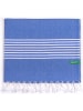 Benetton Fouta in Blau - (L)165 x (B)80 cm