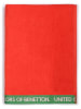 Benetton Ręcznik plażowy w kolorze czerwonym - 160 x 90 cm