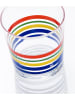 Benetton Szklanki (4 szt.) ze wzorem - 345 ml