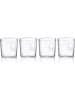 Benetton 4-delige set: glazen transparant - 345 ml