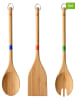 Benetton 3-częściowy zestaw w kolorze brązowym - dł. 32 cm