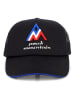 Peak Mountain Cap in Schwarz