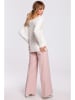 made of emotion Pullover in Creme