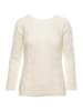 made of emotion Pullover in Creme
