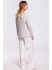 made of emotion Pullover in Grau