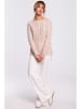 made of emotion Pullover in Beige