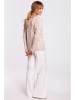 made of emotion Pullover in Beige