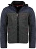 Geographical Norway Fleecejacke "Ubu" in Dunkelblau/ Grau