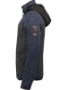 Geographical Norway Fleece vest "Ubu" donkerblauw/grijs