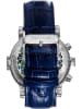 Heritor Automatikuhr "Legacy" in Blau/ Silber