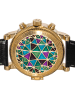 Heritor Automatikuhr "Legacy" in Schwarz/ Gold