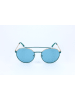Guess Okulary przeciwsłoneczne unisex w kolorze morskim