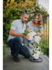 Gusta Garden Pflanzsystem "Sissi Strawberry Starter" in Weiß - (H)77 cm