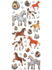 folia PAPER Glitzersticker "Fantasia" in Bunt - (L)23 x (B)10 cm