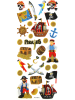 folia PAPER Glitzersticker "Fantasia" in Bunt - (L)23 x (B)10 cm