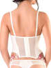 Valea Corsage in Creme/ Rot