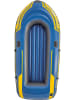 Intex Schlauchboot in Dunkelblau/ Gelb mit Zubehör - (L)236 x (B)114 cm