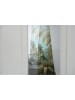 Madre Selva Duschvorhang "Vintage Palm" in Grün - (L)180 x (B)175 cm