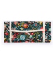 Folkifreckles Koc piknikowy "Flower Blossoms" w kolorze granatowym ze wzorem - 170 x 140 cm