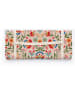 Folkifreckles Picknickdecke "Mexican Flowers" in Beige/ Rot - (L)170 x (B)140 cm