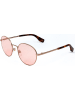 Marc Jacobs Damskie okulary przeciwsłoneczne w kolorze jasnoróżowo-złotym