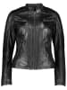 Caminari Lederjacke "Rucy" in Schwarz