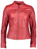 Caminari Lederjacke "Mio" in Rot