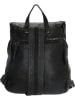 HIDE & STITCHES Skórzany plecak w kolorze czarnym - 26 x 31 x 12 cm