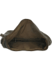 HIDE & STITCHES Skórzany plecak w kolorze oliwkowym - 33,5 x 46 x 14 cm