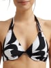 ESPRIT Biustonosz bikini w kolorze czarno-białym