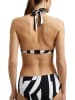 ESPRIT Biustonosz bikini w kolorze czarno-białym
