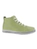Andrea Conti Skórzane sneakersy w kolorze zielonym