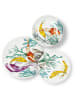 Trendy Kitchen by EXCÉLSA 18-delig tafelservies "Hokkaido" meerkleurig/wit
