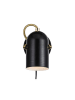 Nordlux Lampa ścienna "Lotus" w kolorze czarnym - (S)6,6 x (W)14 cm