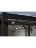 STAR Trading LED-Solarlichterkette "Smoky" in Grau - (L)270 cm