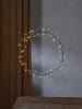 STAR Trading Decoratieve ledhanger "Nike" zwart - Ø 30 cm